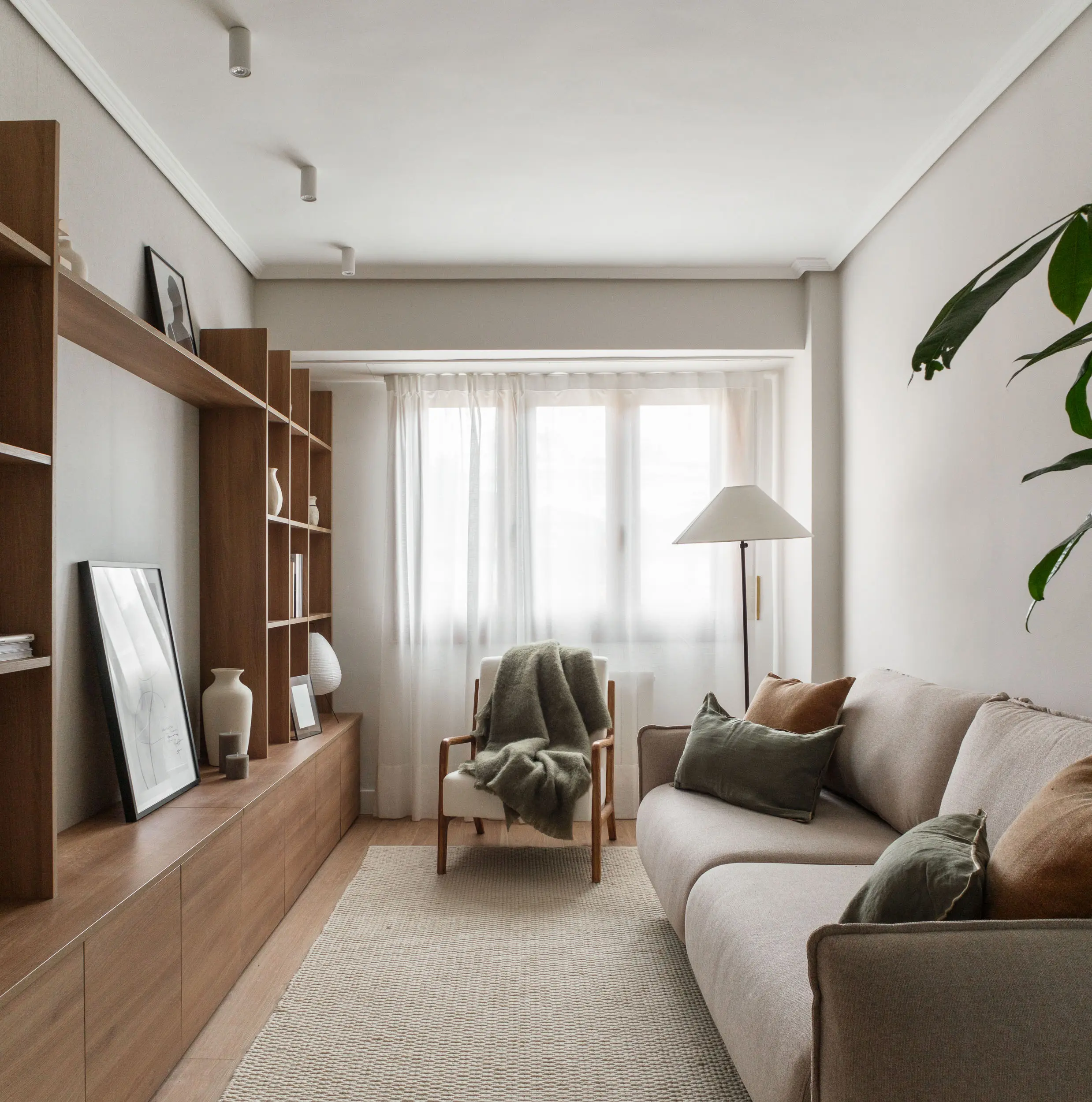 Fotografía de interiores salón vivienda en Rekalde Fotografía de interiores salón vivienda en Rekalde