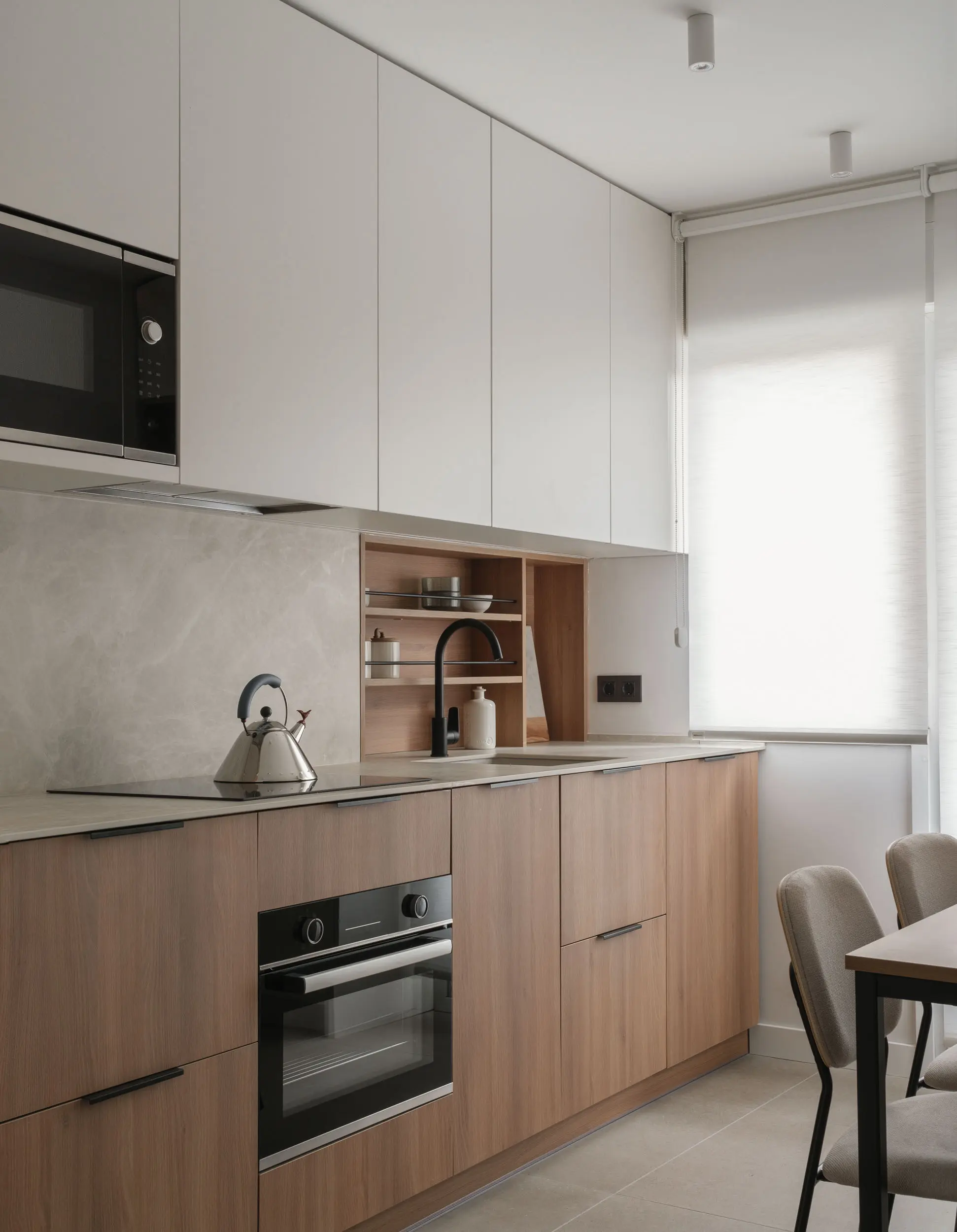 Fotografía de interiores cocina vivienda en Rekalde Fotografía de interiores cocina vivienda en Rekalde