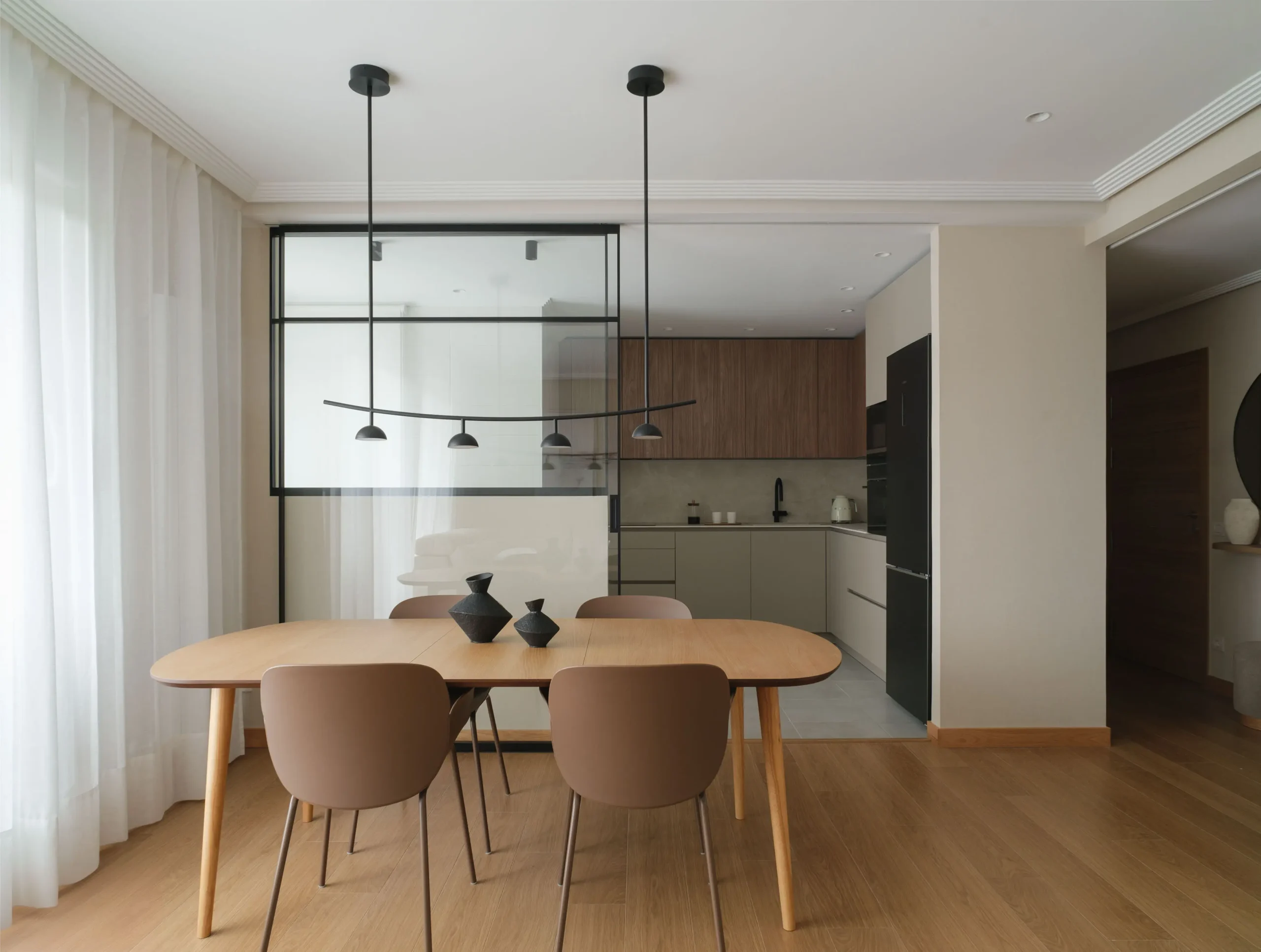 Interior photography of living room kitchen living room in Etxebarri Interior photography of living room kitchen living room in Etxebarri