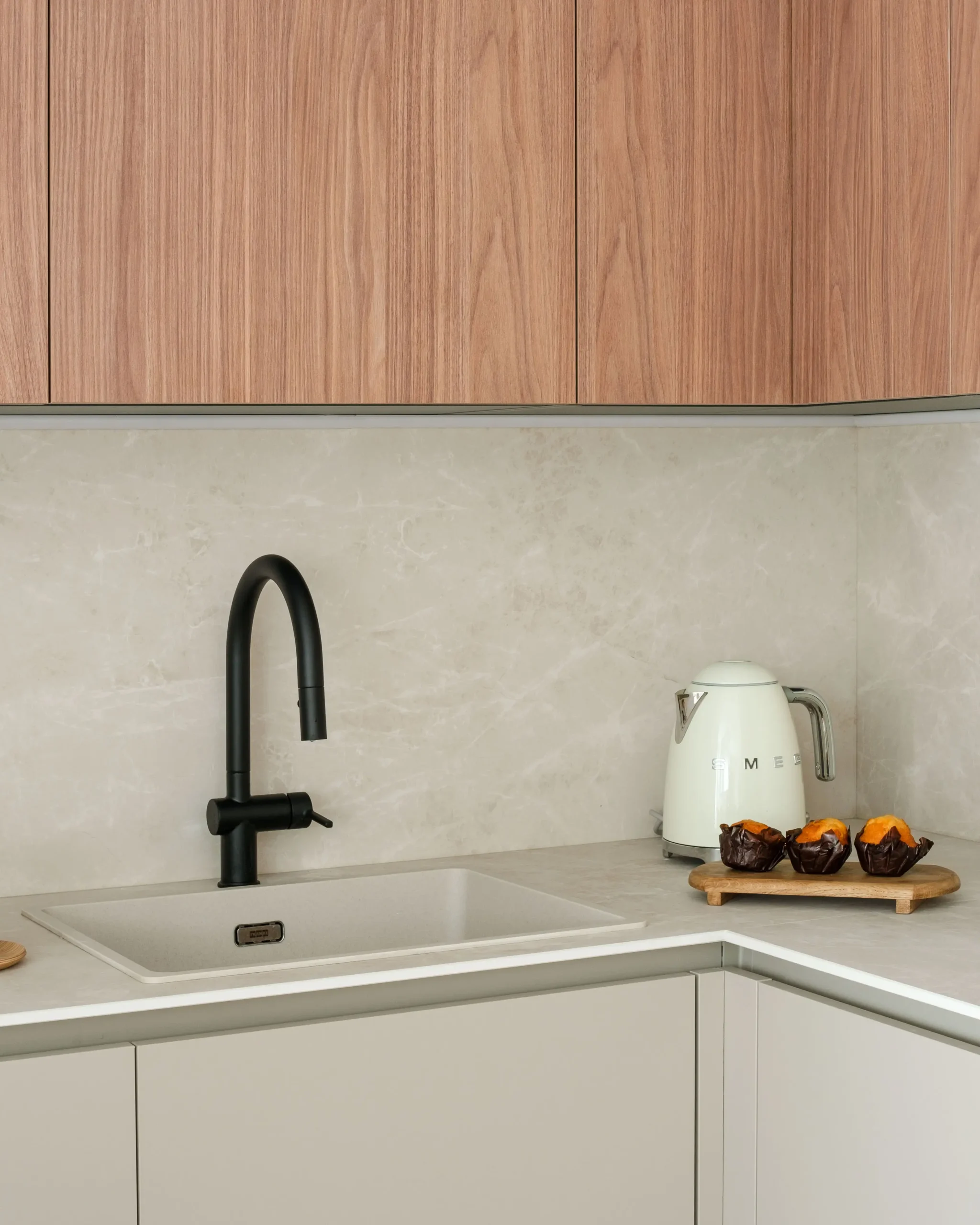 Photograph of interior countertop in Etxebarri, Spain Photograph of interior countertop in Etxebarri, Spain