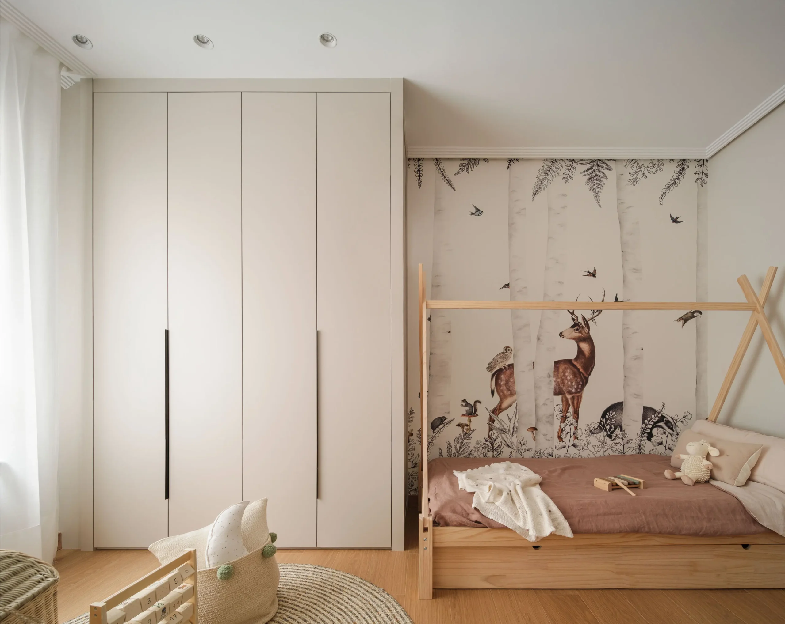 Interior photography of baby room in Etxebarri, Spain Interior photography of baby room in Etxebarri, Spain