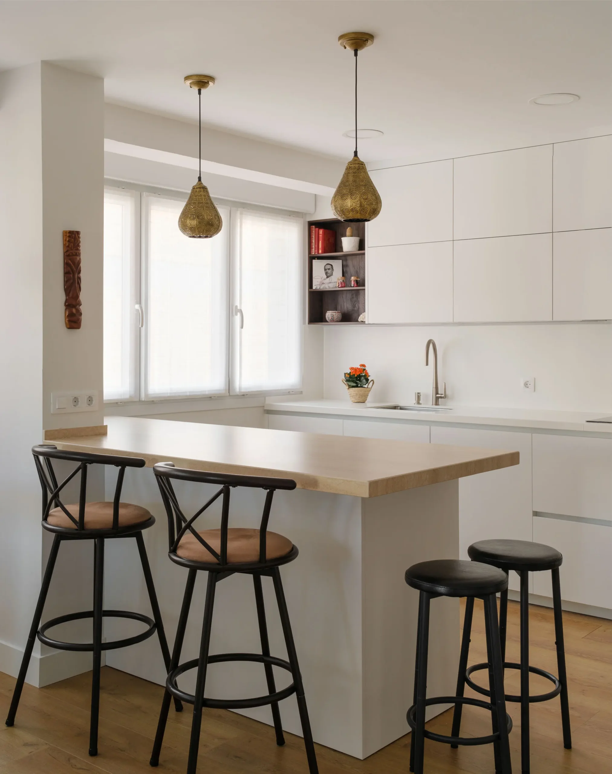 Fotografía interiores cocina mesa vivienda Getxo Fotografía interiores cocina mesa vivienda Getxo