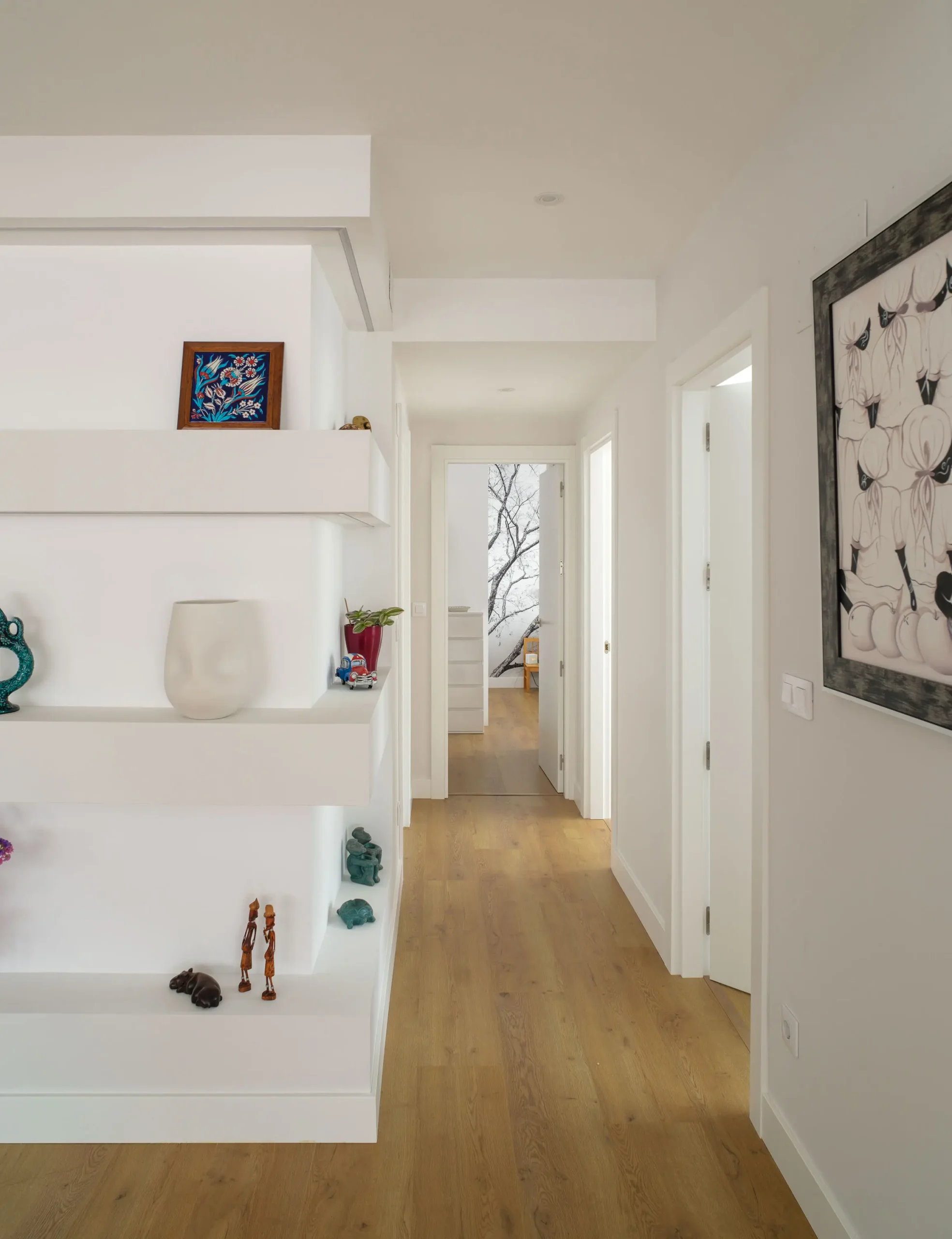 Fotografía interiores pasillo vivienda Getxo Fotografía interiores pasillo vivienda Getxo