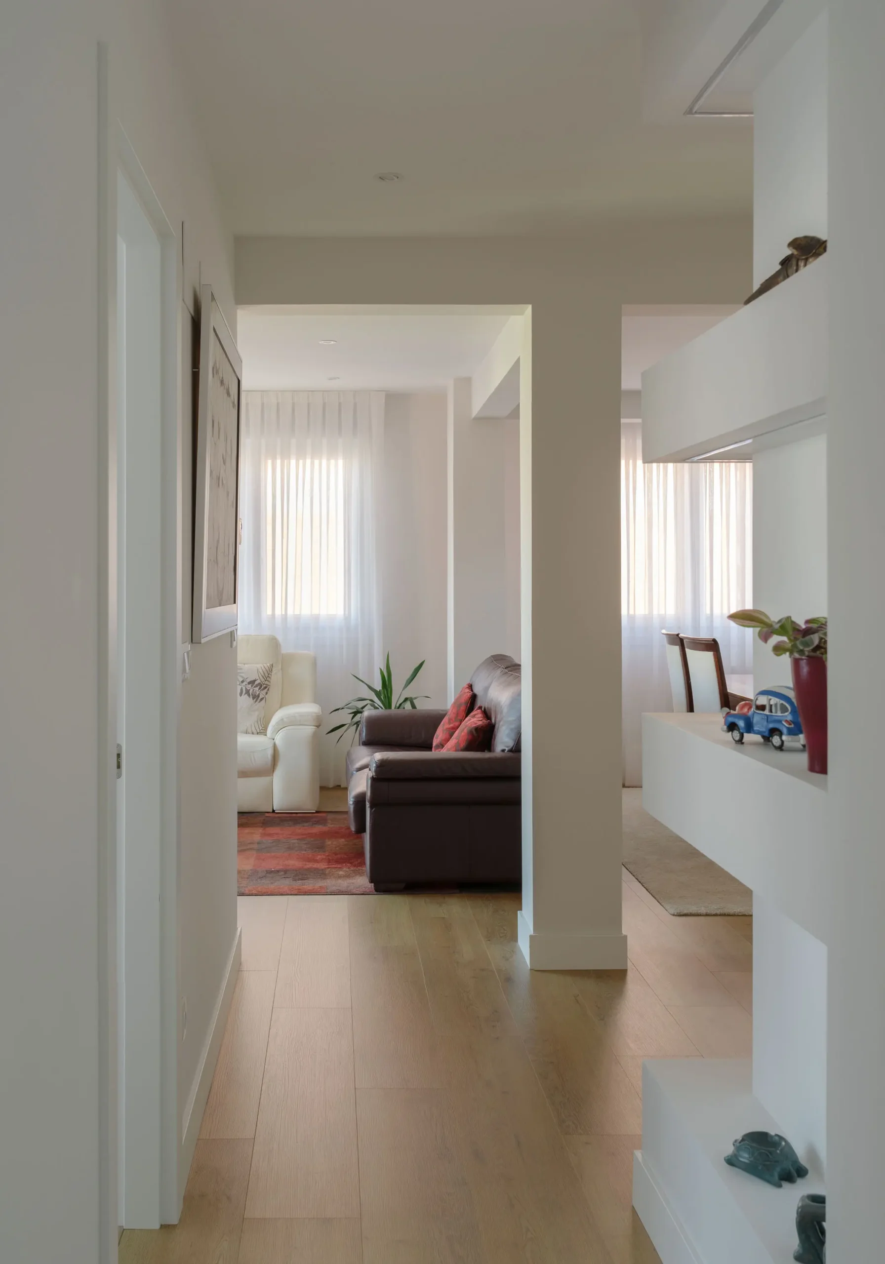 Fotografía interiores columna vivienda Getxo Fotografía interiores columna vivienda Getxo