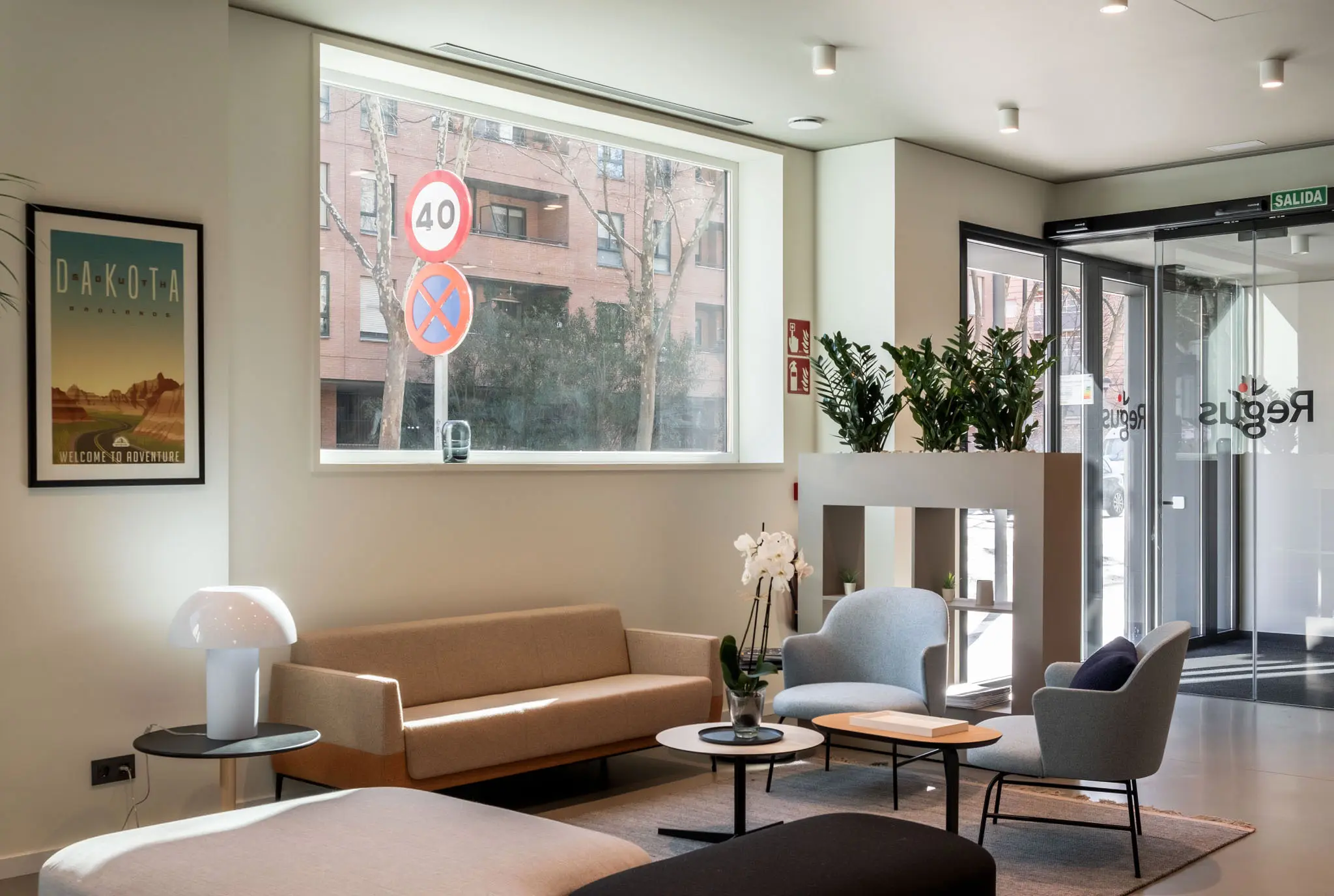 Architectural photography Regus Logroño entrance Architectural photography Regus Logroño entrance