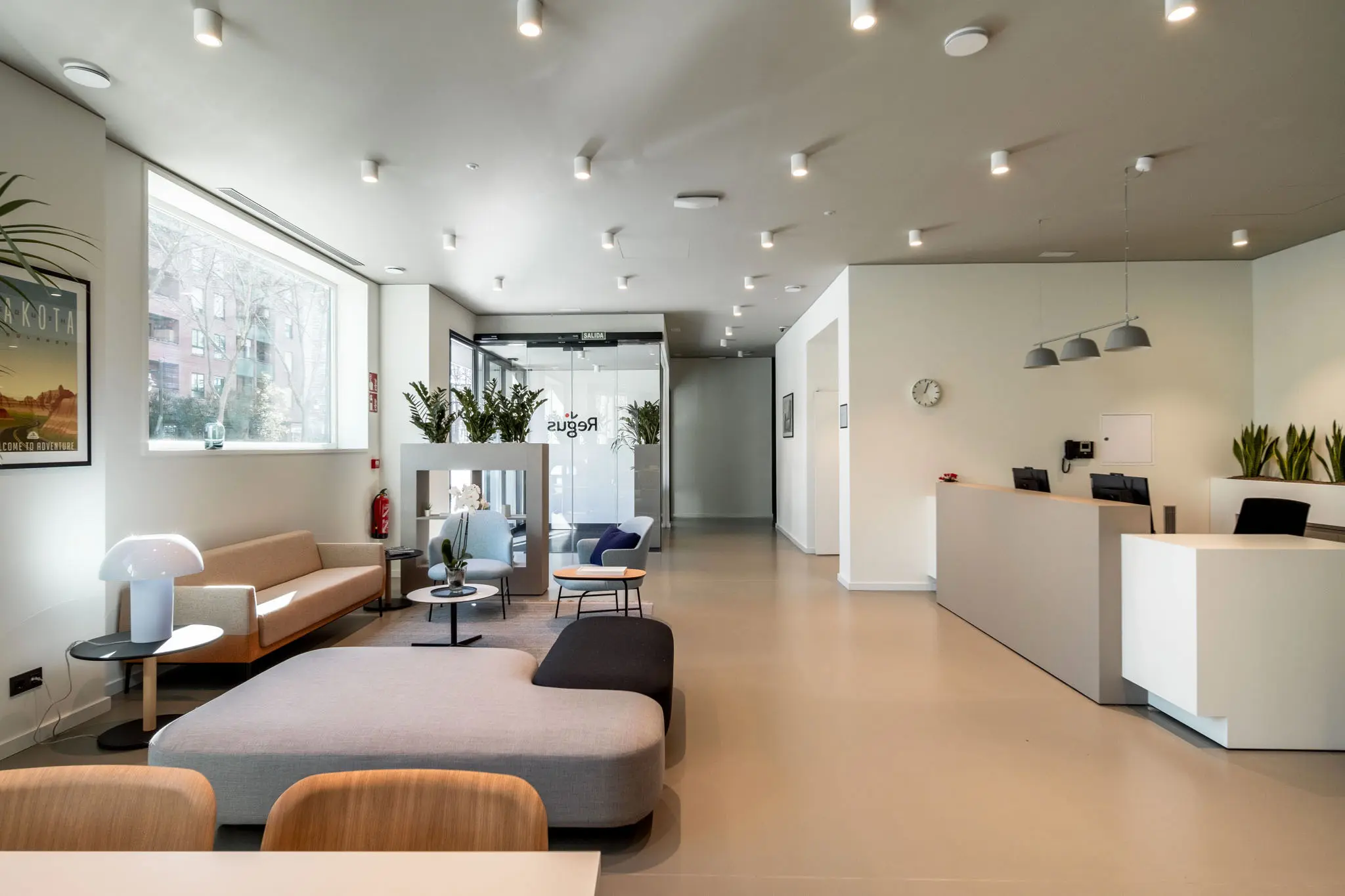 Architectural photography Regus Logroño sofas Architectural photography Regus Logroño sofas