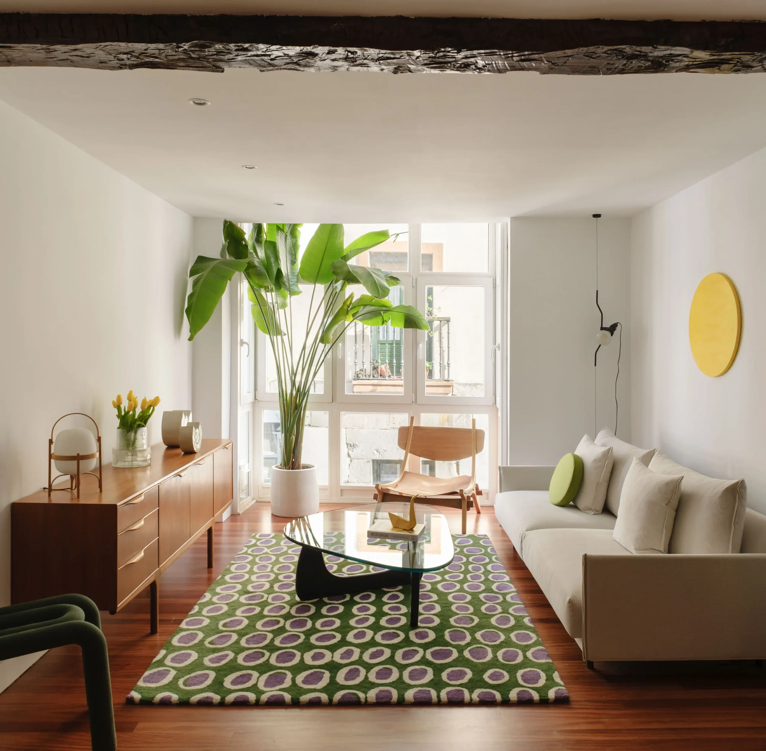 Fotografía interiores salón casa Aizkorri Fotografía interiores salón casa Aizkorri