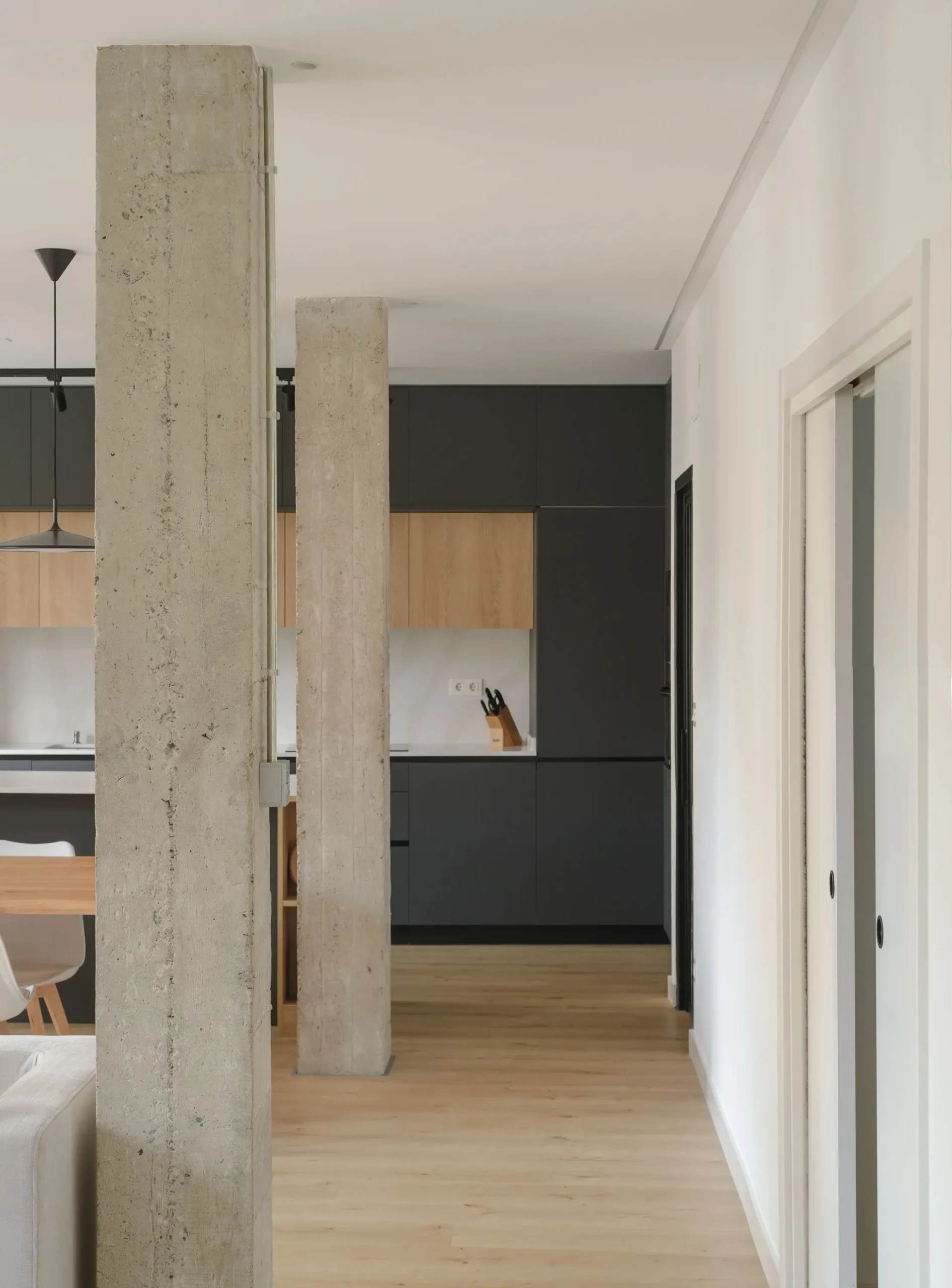 Interior photography of the entrance of a house in bilbao Interior photography of the entrance of a house in bilbao