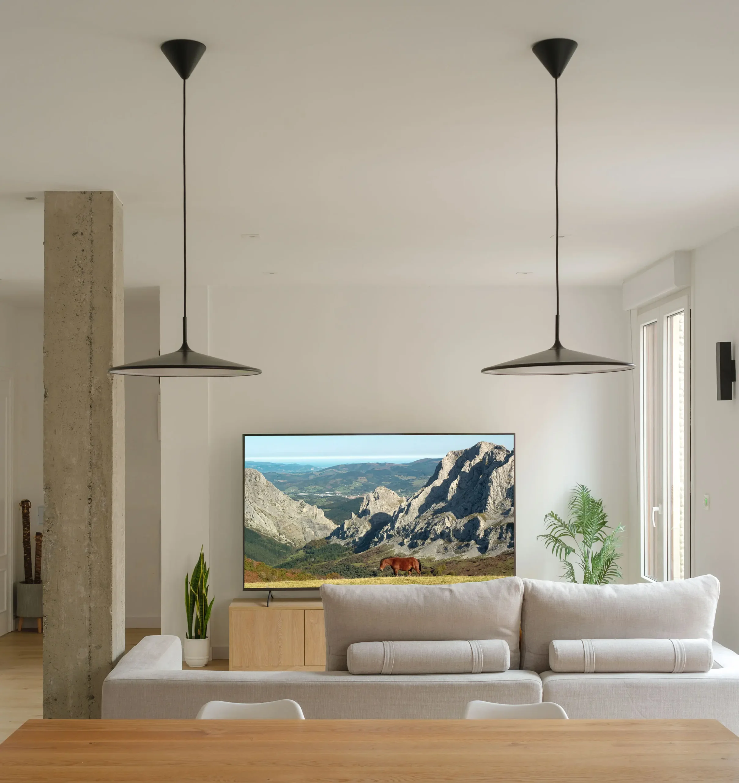 Interior photography of a television set in bilbao Interior photography of a television set in bilbao