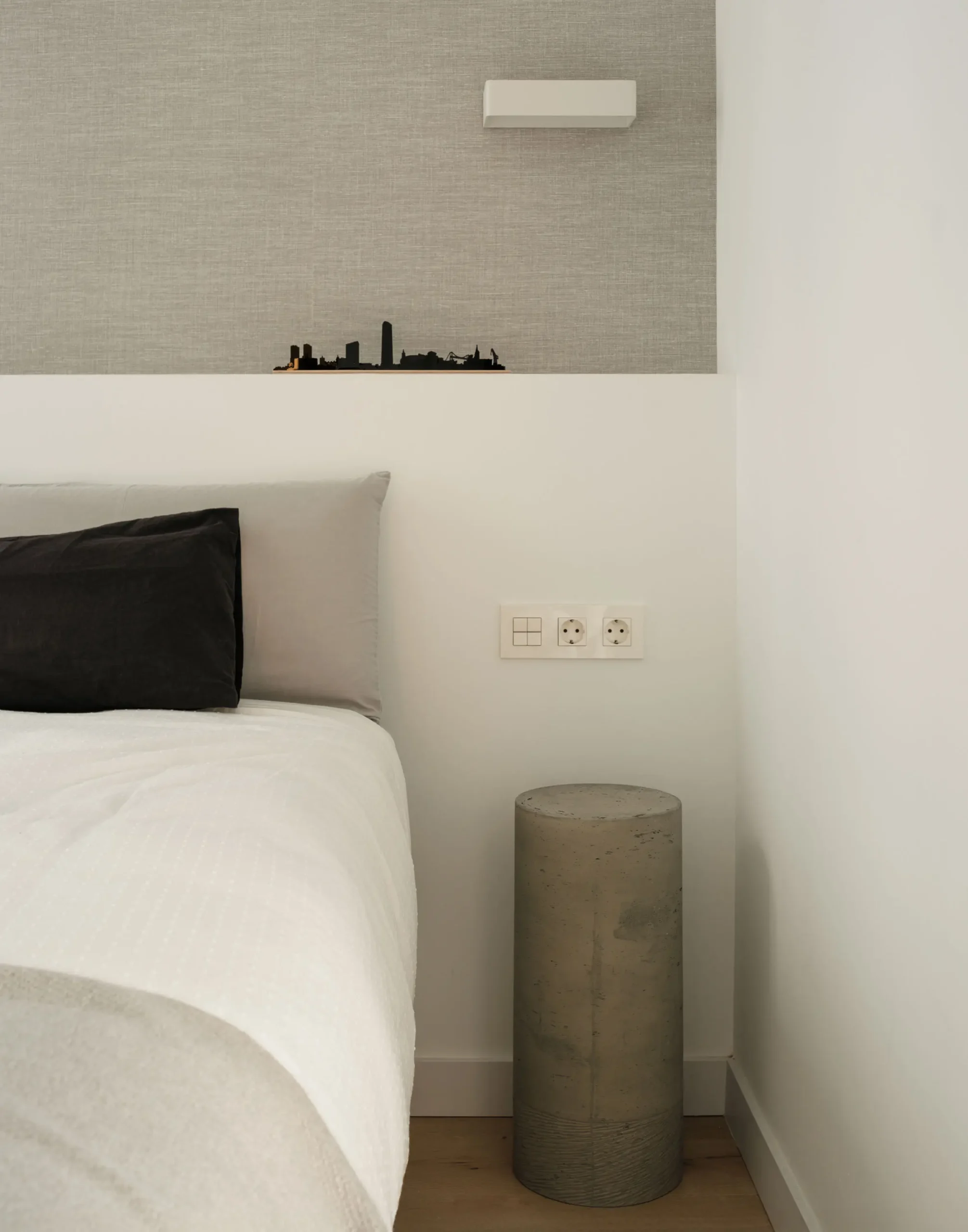 Interior photography of a bedside table in Bilbao Interior photography of a bedside table in Bilbao