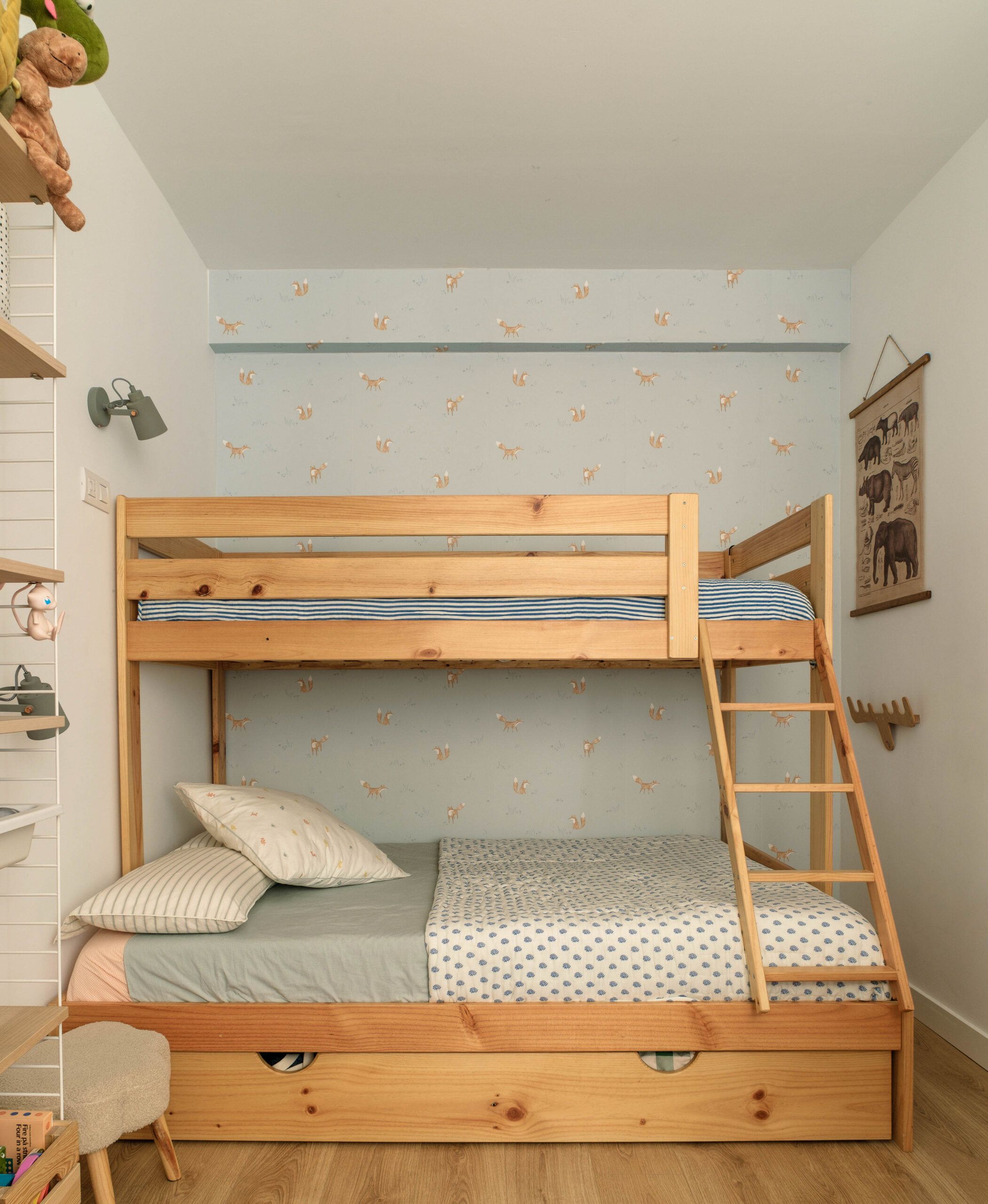 vivienda-gipuzkoa fotografía del dormitorio infantil