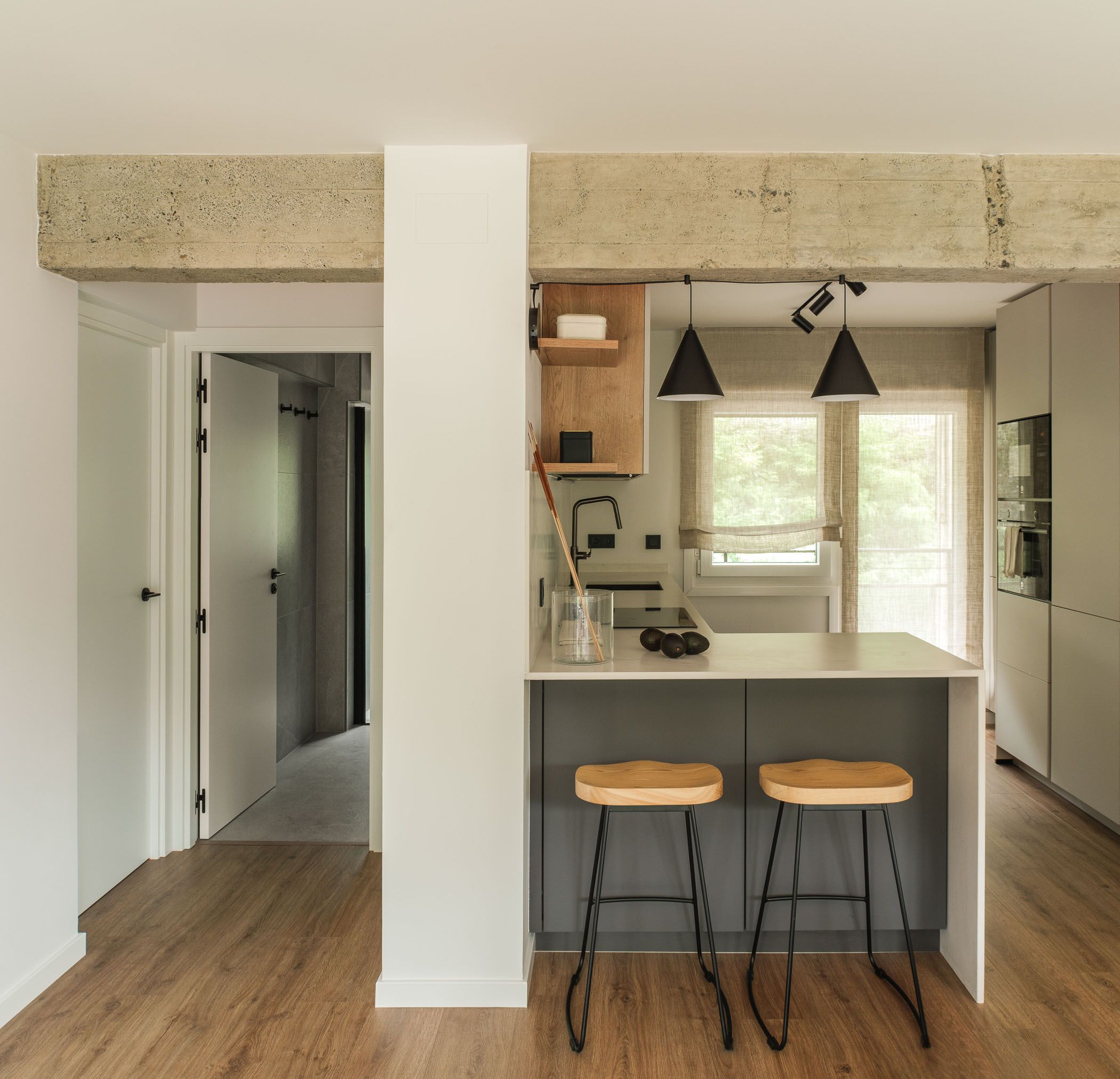 vivienda-soraluze detalle de la lámpara