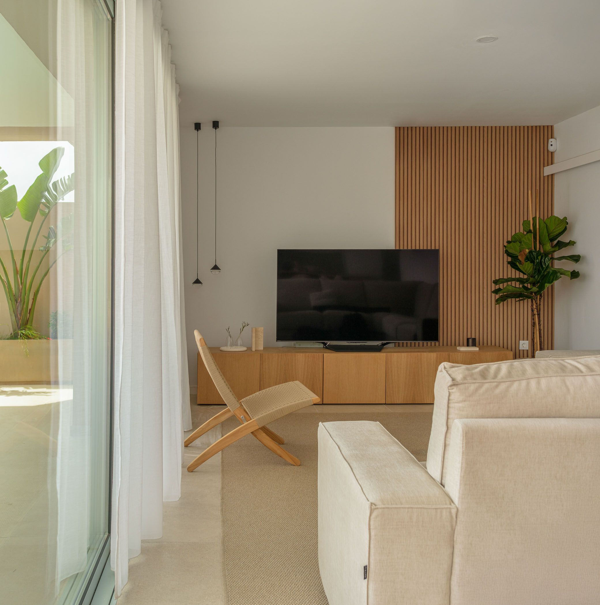 fotografía-interiores-salon-villa fotografía del salón de la villa de lujo de gran canaria