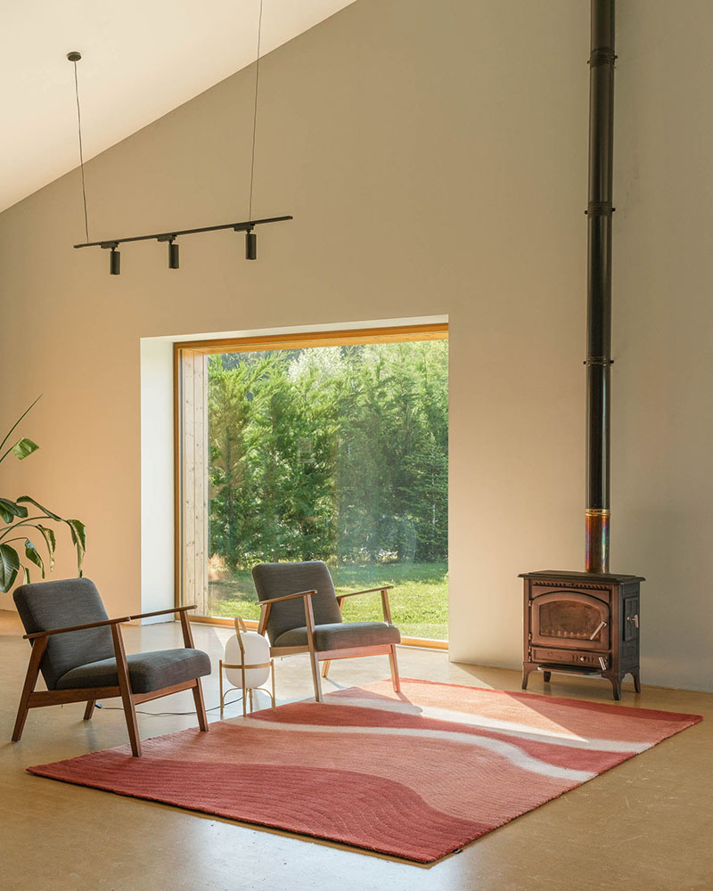 fotografía de interiores para la marca de alfombras woop rugs en la revelia